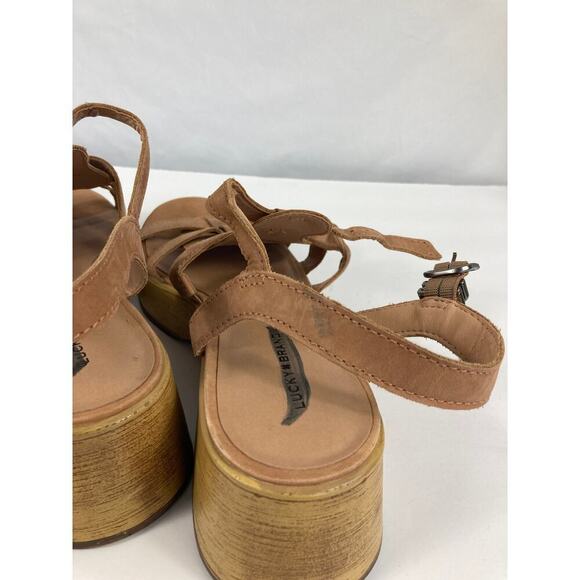 Lucky Brand Jemimmy Clog Slingback Sandal Size 9.5 - Picture 5 of 6